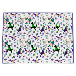 Sacola Para Presentes Grande Mundo Jurássico