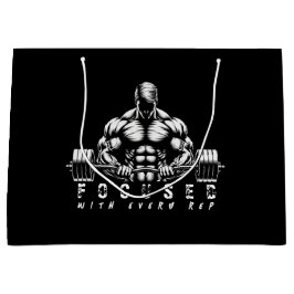 Sacola Para Presentes Grande Musculação-Fitness