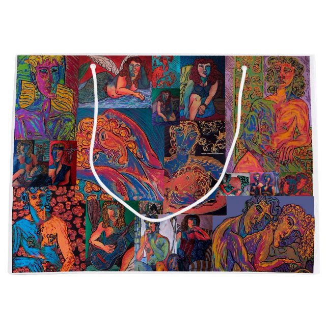 Sacola Para Presentes Grande Nada De Bits! Fornecimentos de terceiros (Frente)