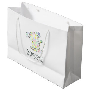 SACOLA PARA PRESENTES GRANDE NANNOOS GIFT BAGS