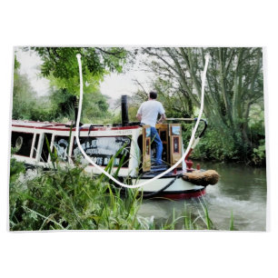 SACOLA PARA PRESENTES GRANDE NARROWBOATS