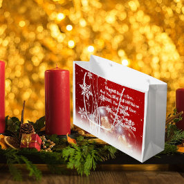 Sacola Para Presentes Grande Nascimento de Jesus da Escritura de Bag Dift