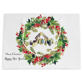 Sacola Para Presentes Grande Natal