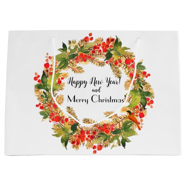 Sacola Para Presentes Grande Natal (Frente)