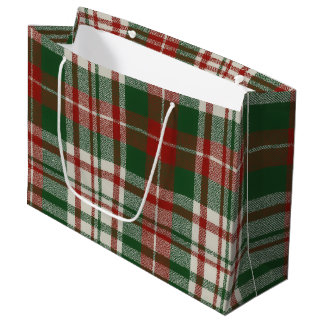 Sacola Para Presentes Grande Natal Clássico