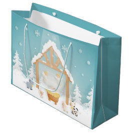 Sacola Para Presentes Grande Natal Natividade