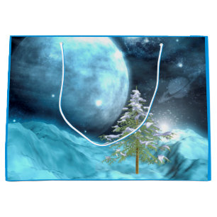 Sacola Para Presentes Grande Natal Otherwordly