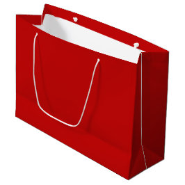 Sacola Para Presentes Grande Natal Vermelho