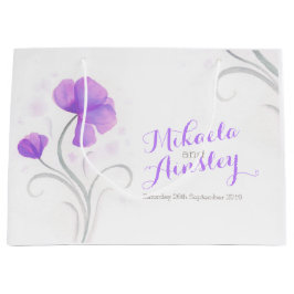 Sacola Para Presentes Grande Noiva de casamento de d'água nomeada bolsa de pres