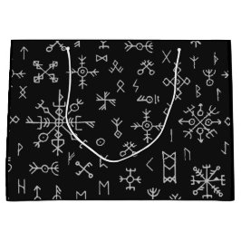 Sacola Para Presentes Grande Norse Runes