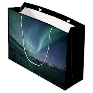 Sacola Para Presentes Grande Norte Lights Noruega