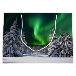 Sacola Para Presentes Grande Nortes durante o inverno