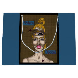 Sacola Para Presentes Grande Nothing