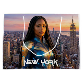 SACOLA PARA PRESENTES GRANDE NOVA YORK - NYC -