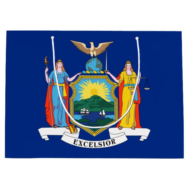 Sacola Para Presentes Grande Nova York: O Estado Imperial, Bandeira da Casa da  (Frente)