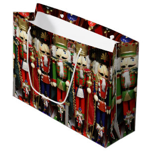 Sacola Para Presentes Grande Noz-cracker Soldiers Natal