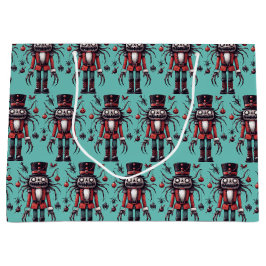 Sacola Para Presentes Grande Nutcracker assustador