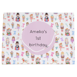 Sacola Para Presentes Grande Nutcracker Birthday