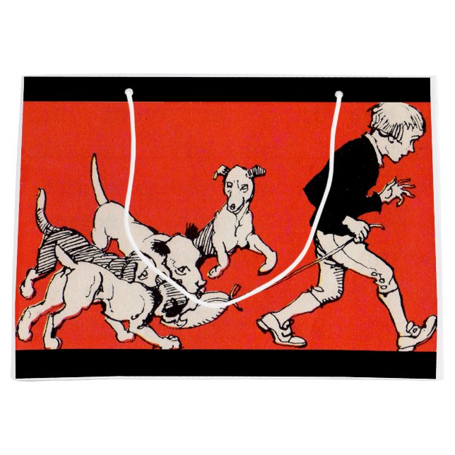 Sacola Para Presentes Grande o andarilho (Frente)