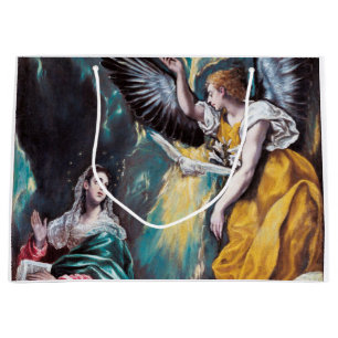 Sacola Para Presentes Grande O anúncio, El Greco