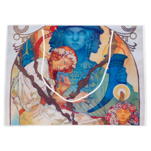 Sacola Para Presentes Grande O Épico Eslavo, Alphonse Mucha