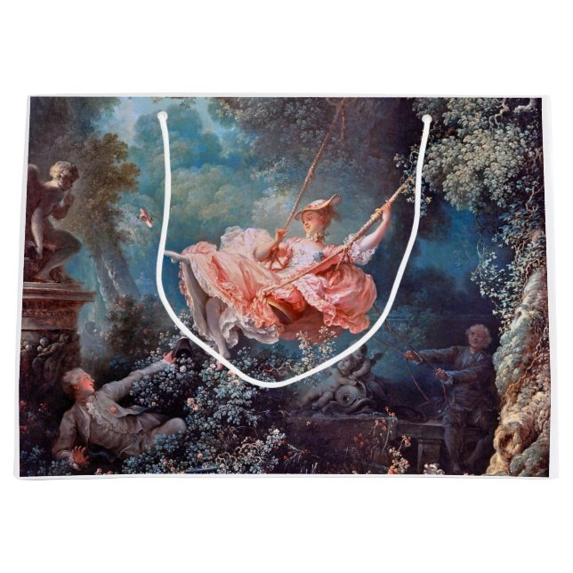 Sacola Para Presentes Grande O Swing, Fragonard (Frente)