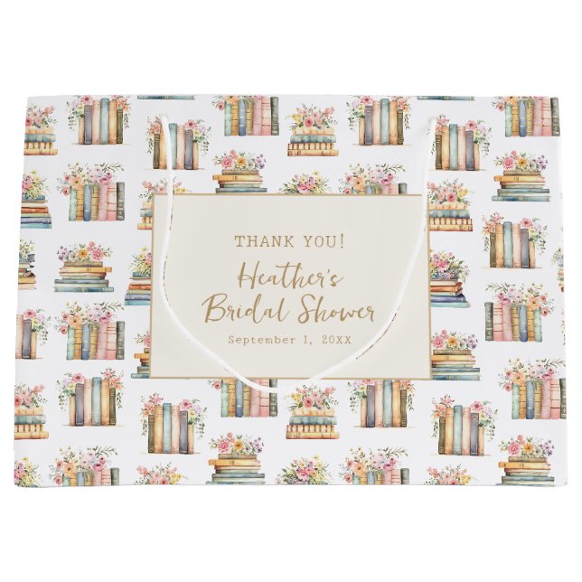 Sacola Para Presentes Grande Obrigado Gift Bag (Frente)