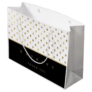 Sacola Para Presentes Grande Obrigado Personalizado - Saco do Presente