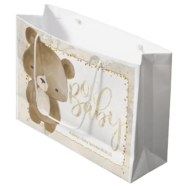Sacola Para Presentes Grande Oh Baby Gift Bag (Frente inclinada)