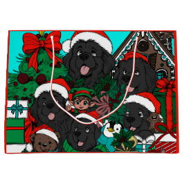 Sacola Para Presentes Grande Onde está (Waldo) Newfy? (vermelho)