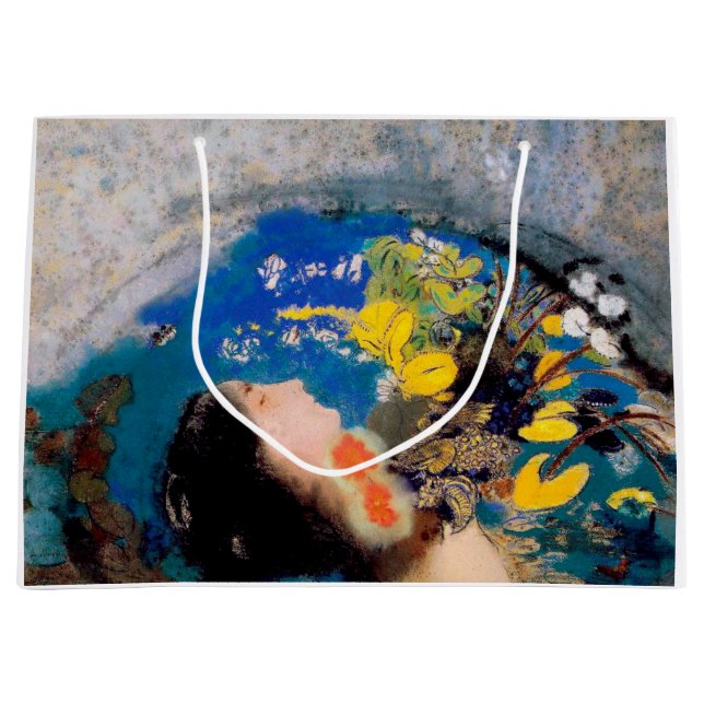 Sacola Para Presentes Grande Ophelia, Redon (Frente)