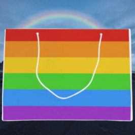 Sacola Para Presentes Grande Orgulho em Cada Faixa