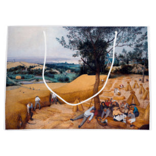 Sacola Para Presentes Grande Os Harvesters, Pieter Bruegel