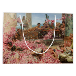 Sacola Para Presentes Grande Os Rosas de Heliogabalus (antigo luxo romano)