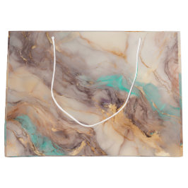 Sacola Para Presentes Grande Ouro