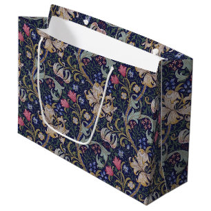 Sacola Para Presentes Grande Ouro Lily, William Morris Large Gift Bag