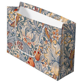 Sacola Para Presentes Grande Ouro Lily, William Morris Large Gift Bag