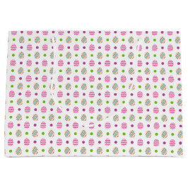 SACOLA PARA PRESENTES GRANDE OVOS ORIENTAIS BRILHANTES