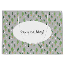 Padrão Cactus Cute Monograma