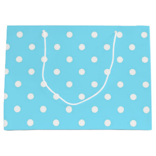 Sacola Para Presentes Grande padrão de bolinhas
