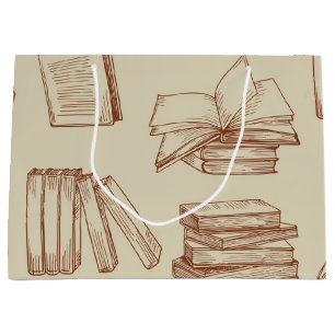Sacola Para Presentes Grande Padrão do livro