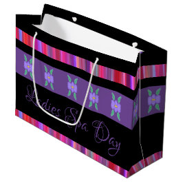 Sacola Para Presentes Grande Padrão Elegante Personalizado
