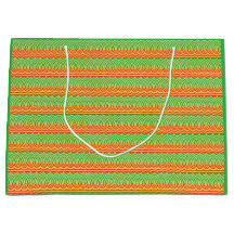 Padrão Geométrico Tribal Retro Moderno de Meados d