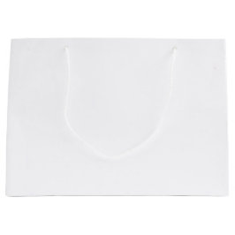 Sacola Para Presentes Grande Padrão Minimalista de Flores Silvestres com Pontos