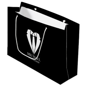 Sacola Para Presentes Grande Padrinhos de casamento personalizados de ninar e g