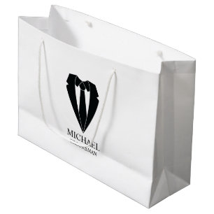 Sacola Para Presentes Grande Padrinhos de casamento personalizados de ninar e g