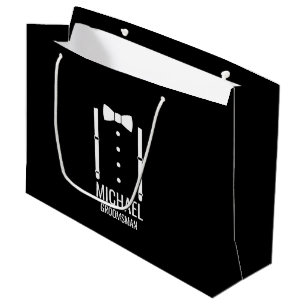 Sacola Para Presentes Grande Padrinhos de casamento Personalizados do Arco de C