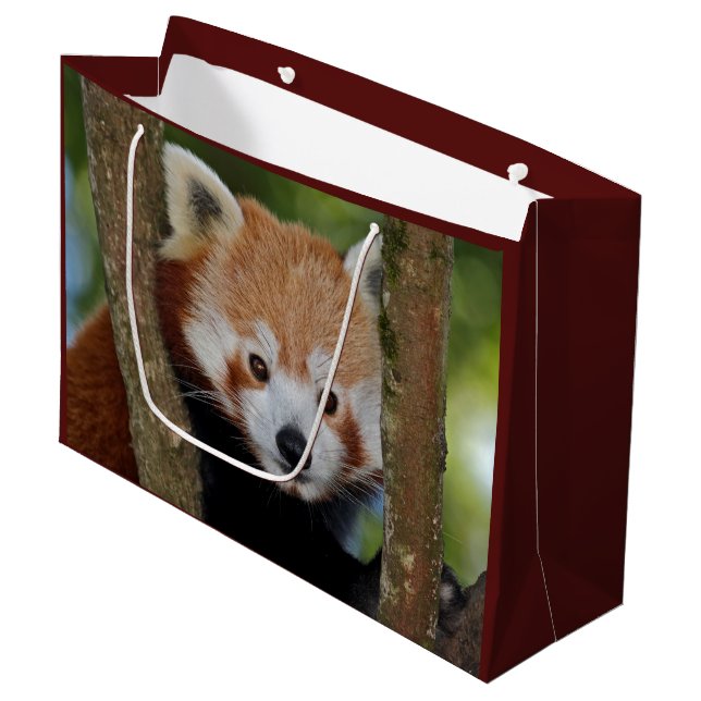 Sacola Para Presentes Grande Panda Retrait Gift Bag (Frente inclinada)