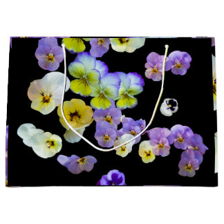 Sacola Para Presentes Grande Pansy Gift Bags