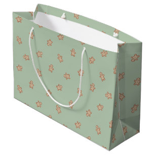Sacola Para Presentes Grande Pão de Natal